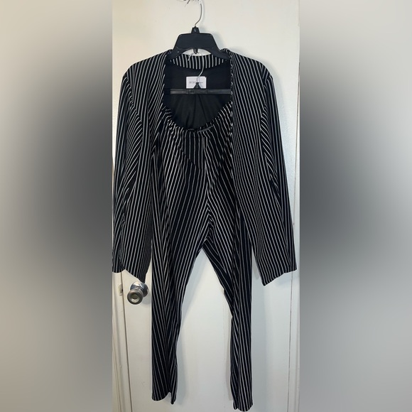 Alfani wide leg pants / bcbg jacket - Picture 2 of 16